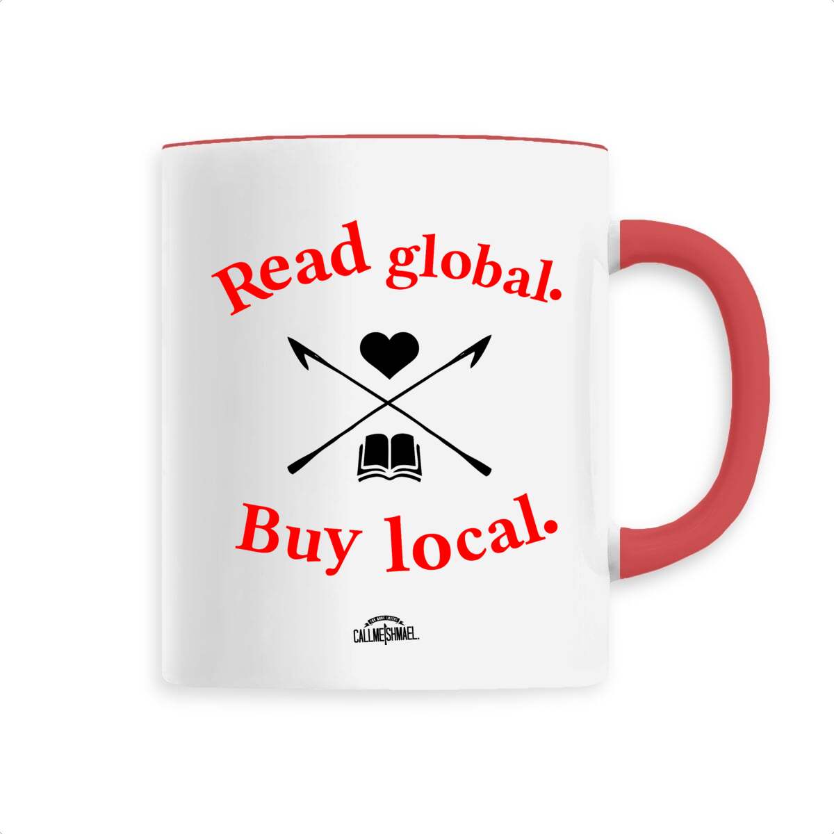 Read global·Buy local Mug