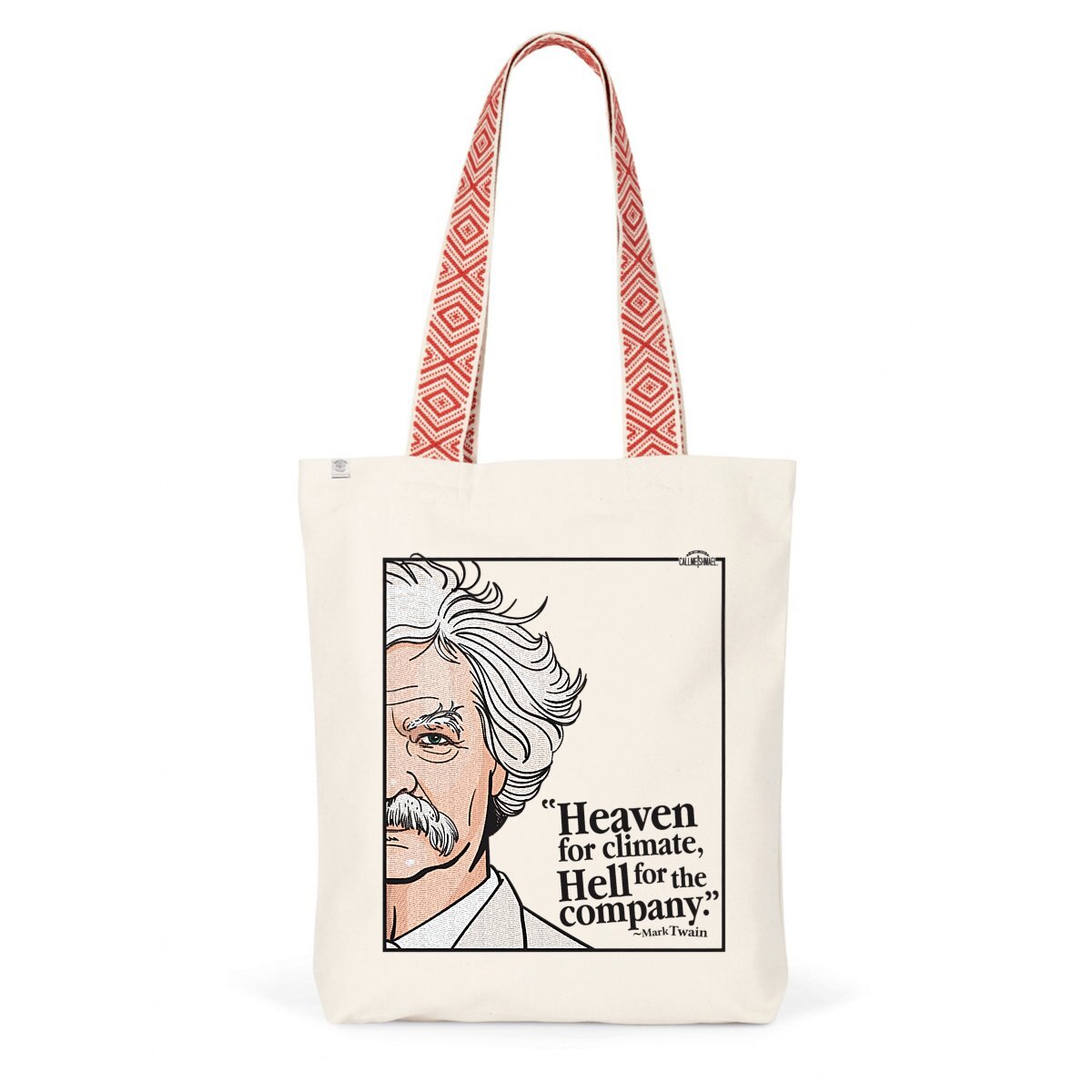 Mark Twain "Heaven/Hell" Tote
