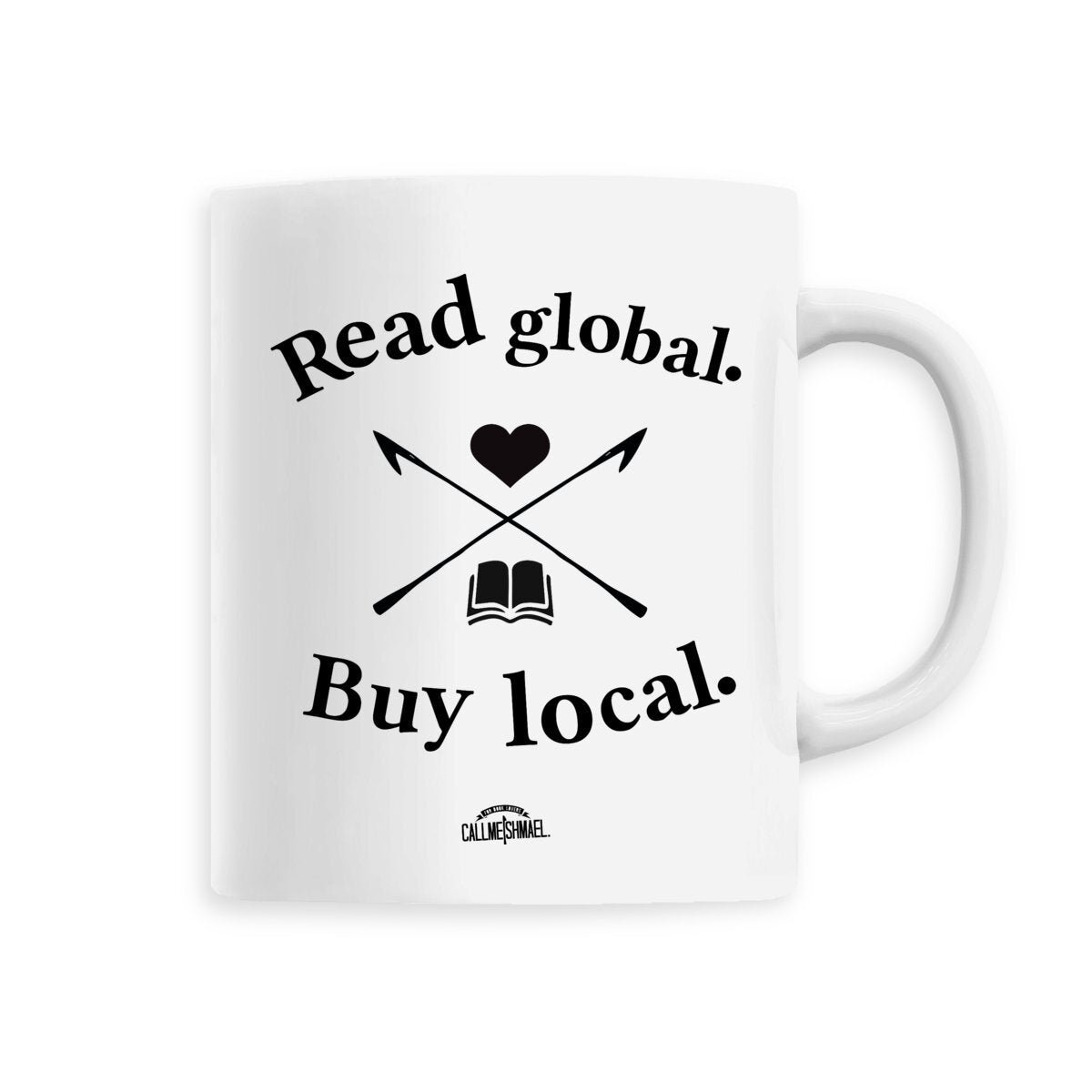 Read global·Buy local Mug