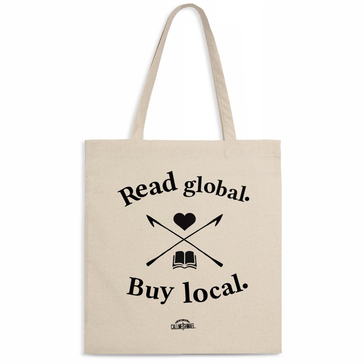 Read global·Buy local Light Tote