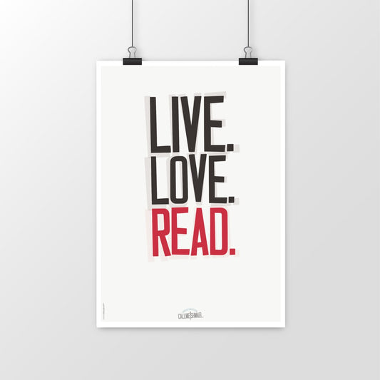 Live·Love·Read Poster