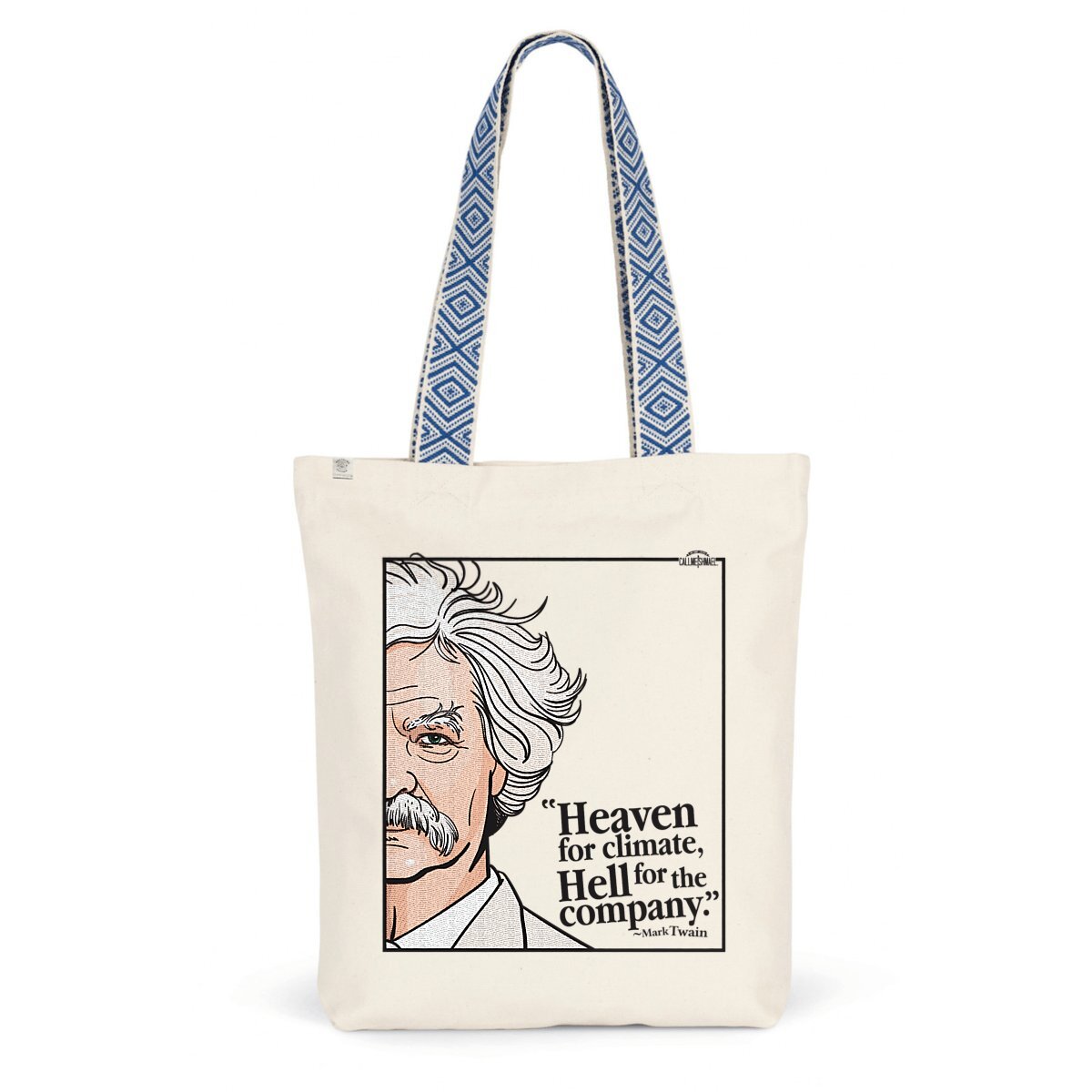 Mark Twain "Heaven/Hell" Tote