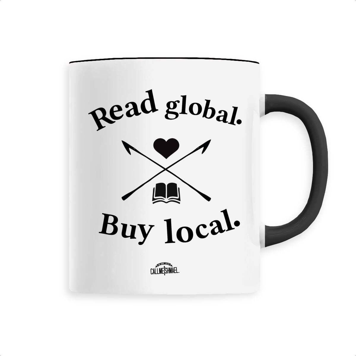 Read global·Buy local Mug